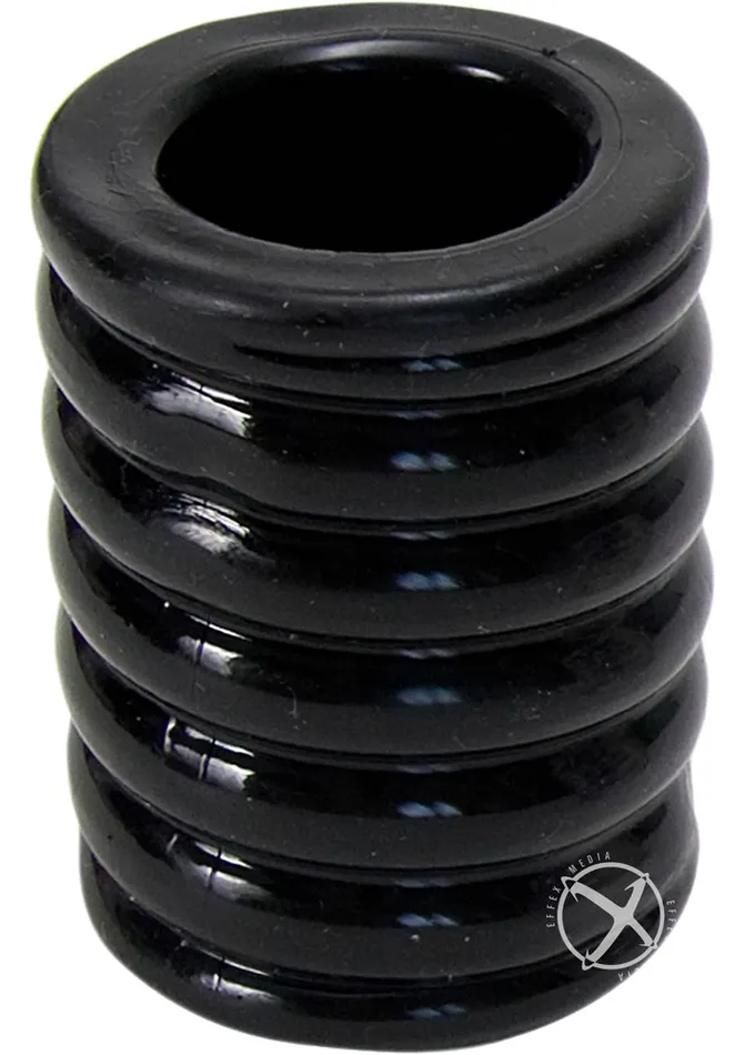TitanMen Male Sex Toys Titanmen Ribbed StretchToFit Cock Cage