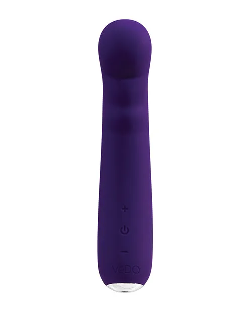 VeDO Midori Rechargeable G Spot Vibe Deep Purple Savvy Co Vibrators