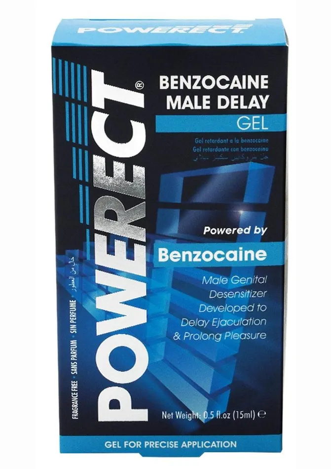 Vibrators Powerect Benzocaine Delay Serum Powerect