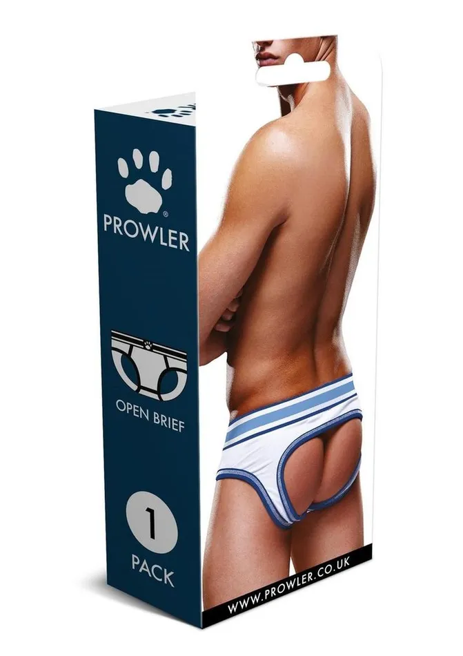 Vibrators Prowler Prowler WhiteBlue Open Brief
