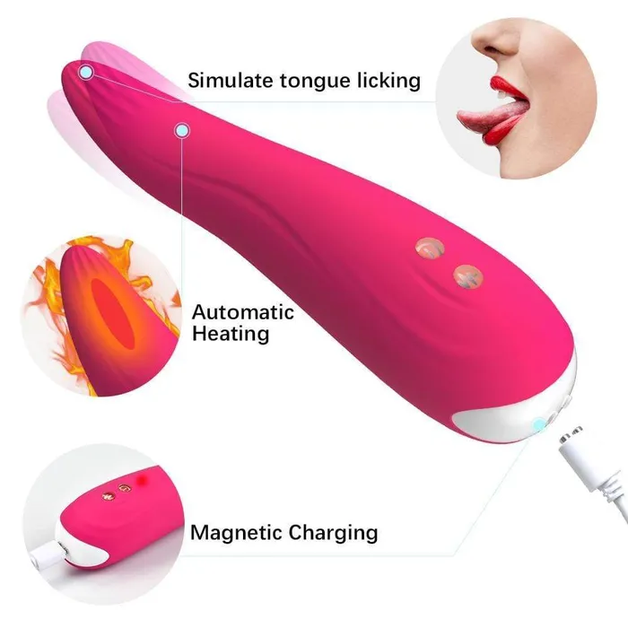 Vibrators VIVIAN Tongue Vibe Clit Licker ADLTOYFUN