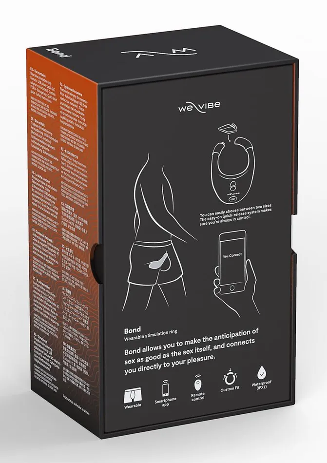 WeVibe Bond Rechargeable Silicone Cock Ring WeVibe Male Sex Toys WeVibe Bond Rechargeable Silicone Cock Ring WeVibe Male Sex Toys