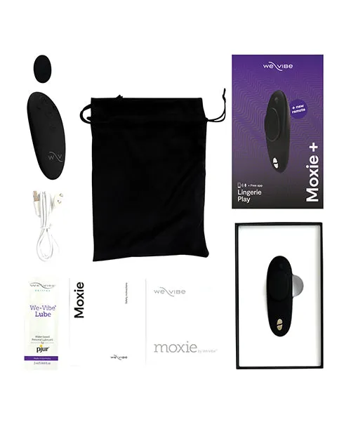 Wow Tech Vibrators WeVibe Moxie Panty Vibe Black