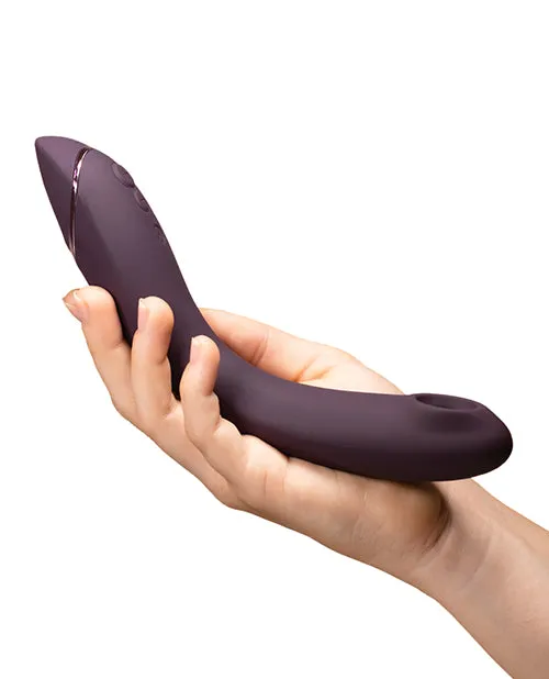 Wow Tech Vibrators Womanizer OG LongHandle GSpot Vibrator Aubergine