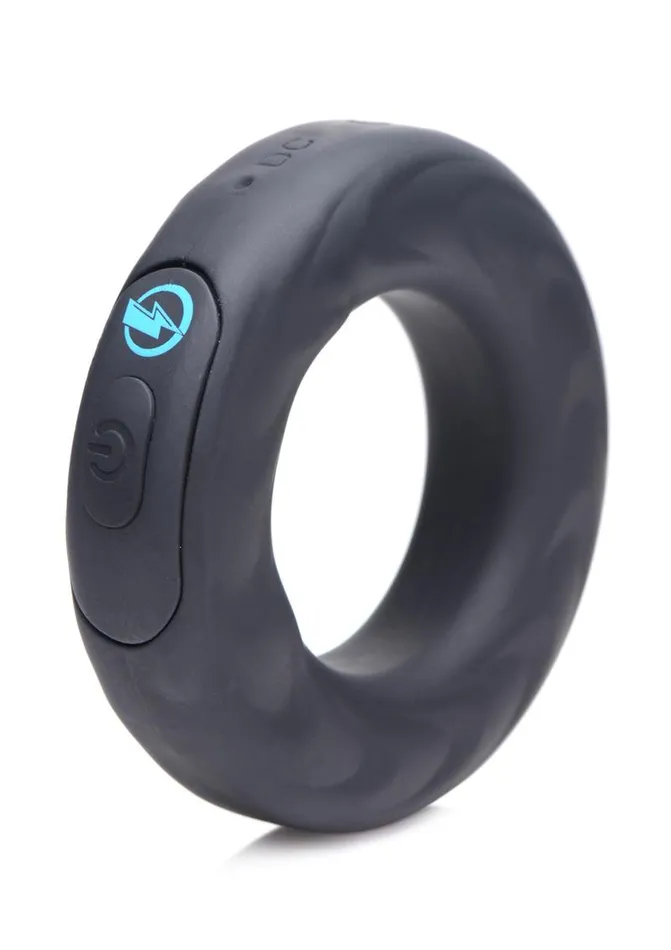 Zeus Electrosex Male Sex Toys Zeus Vibrating and EStim Silicone Rechargeable Cock Ring with Remote Control Zeus Electrosex Male Sex Toys Zeus Vibrating and EStim Silicone Rechargeable Cock Ring with Remote Control